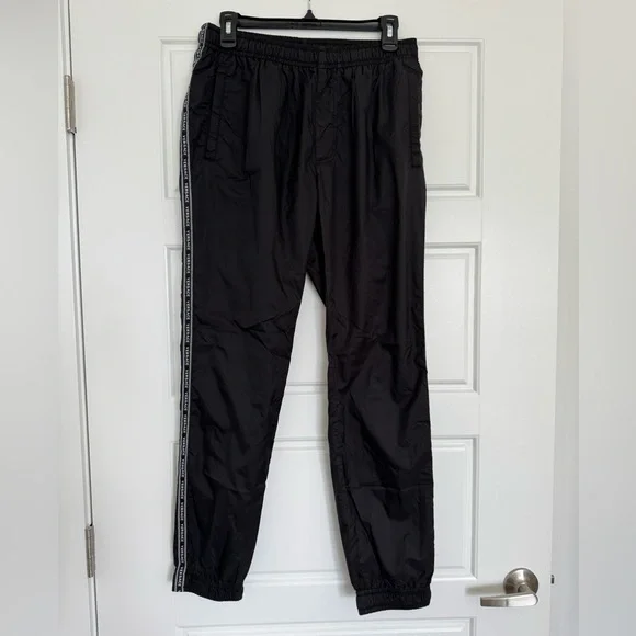 Versace Logo Track Pants Nylon Joggers